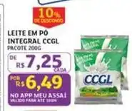 Assaí Atacadista Ccgl - leite em po integral oferta