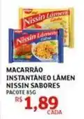 Assaí Atacadista Nissin - macarrão instataneo sabores oferta