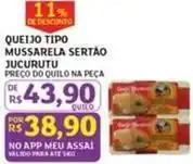 Assaí Atacadista Meu - queijo tipo mussarela oferta