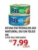 Assaí Atacadista 88 - atum em pedaços ao natural ou em oleo oferta