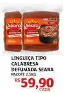 Assaí Atacadista Seara - linguiça tipo calabresa defumada oferta