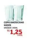 Assaí Atacadista Nadir - copo americano oferta