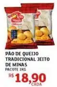 Assaí Atacadista Tradicional - pão de queijo tradicional jeito de minas oferta