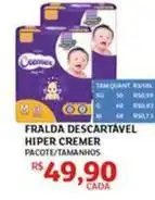 Assaí Atacadista Hiper - fralda descartavel cremer oferta