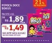 Assaí Atacadista 21 - pipoca doce oferta