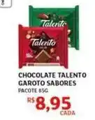 Assaí Atacadista Garoto - chocolate talento oferta