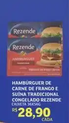Assaí Atacadista Rezende - hamburguer de carne de frango e suina tradicional congelado oferta