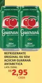 Assaí Atacadista Guaraná antarctica - refrigerante original ou sem açúcar oferta