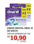 Assaí Atacadista Oral-b - creme dental 3d white oferta