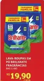 Assaí Atacadista Brilhante - lava-roupas em po fragrâncias oferta
