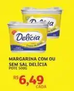 Assaí Atacadista Delícia - margarina com ou sem sal oferta
