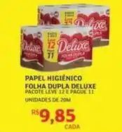 Assaí Atacadista Deluxe - papel higiênico folha dupla oferta