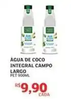 Assaí Atacadista Campo largo - água de coco integral oferta