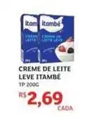 Assaí Atacadista Itambé - creme de leite leve oferta