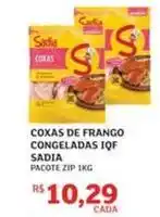 Assaí Atacadista Sadia - coxas de frango congeladas iqf oferta