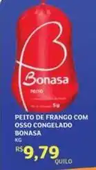 Assaí Atacadista Bonasa - peito de frango com osso congelado oferta