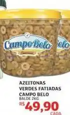 Assaí Atacadista Campo belo - azeitonas verdes fatiadas oferta