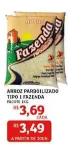 Assaí Atacadista Fazenda - arroz parboilizado tipo 1 oferta