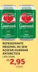 Assaí Atacadista Antarctica - refrigerante original ou sem açúcar guaraná oferta