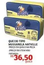 Assaí Atacadista Natville - queijo tipo mussarela oferta