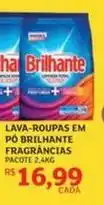 Assaí Atacadista Brilhante - lava-roupas em pó fragrâncias oferta