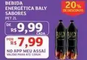 Assaí Atacadista Baly - bebida energetica oferta