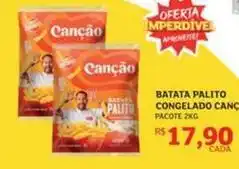 Assaí Atacadista Canção - batata palito congelado oferta