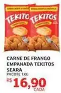 Assaí Atacadista Seara - carne de frango empanada tekitos oferta