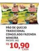Assaí Atacadista Tradicional - pão de queijo tradicional congelado fazenda mineira oferta