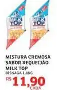 Assaí Atacadista Top milk - mistura cremosa sabor requeijão oferta