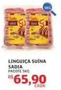 Assaí Atacadista Sadia - linguiça suína oferta