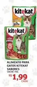 Assaí Atacadista Kitekat - alimento para gatos sabores oferta