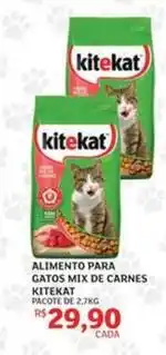 Assaí Atacadista Kitekat - alimento para gatos mix de carnes oferta