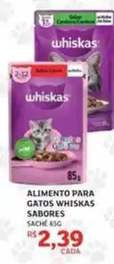 Assaí Atacadista Whiskas - alimento para gatos oferta