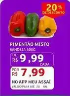 Assaí Atacadista De - pimentão misto oferta