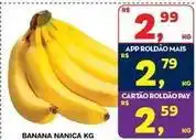 Roldão Mais - banana nanica oferta