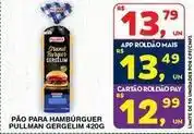 Roldão Pullman - pão para hambúrguer oferta