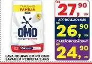 Roldão Omo - lava roupas em po lavagem perfeita oferta