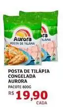Assaí Atacadista Aurora - posta de tilápia congelada oferta