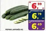 Roldão Mais - pepino japones oferta