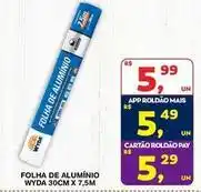 Roldão De - folha de aluminio oferta