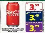 Roldão Coca-cola - refrigerante original ou sem acucar oferta