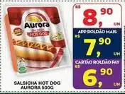 Roldão Aurora - salsicha hot dog oferta