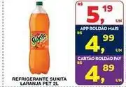 Roldão Sukita - refrigerante laranja pet oferta