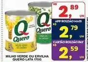 Roldão Quero - milho verde ou ervilha oferta
