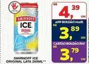 Roldão Smirnoff - ice original oferta