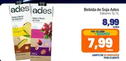 Rede Bom Lugar Bebida de Soja Ades oferta