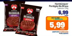 Rede Bom Lugar Hambúrguer perdigão na brasa oferta