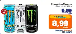 Rede Bom Lugar Energético Monster oferta