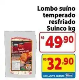 Mercado Extra Lombo suíno temperado oferta